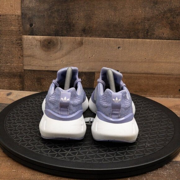 ADIDAS SWIFT RUN 22 WOMENS ATHLETIC SHOES RUNNING WALKING GYM LIGHT PURPLE SZ 7 - Picture 7 of 9